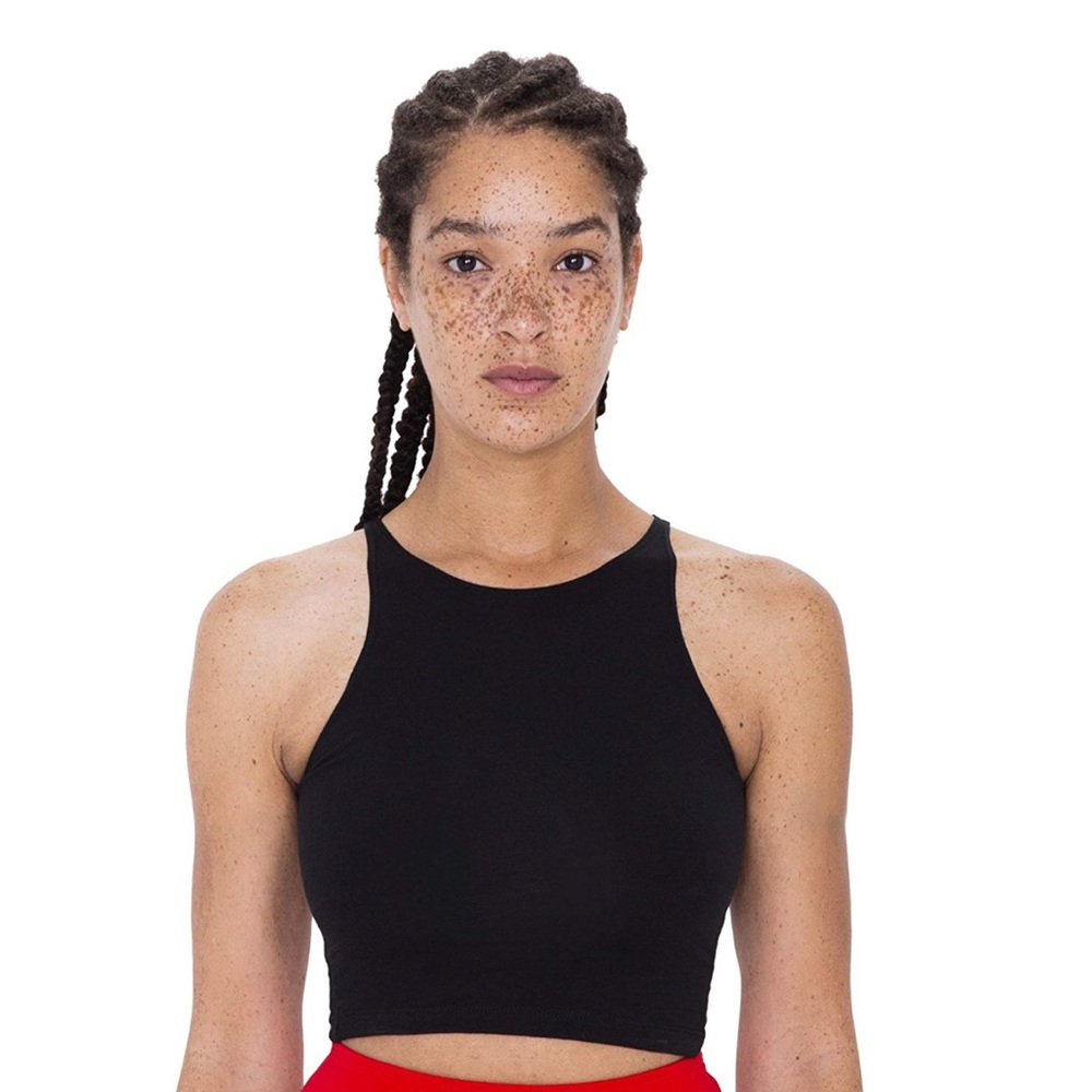 American Apparel Sleeveless Crop Top